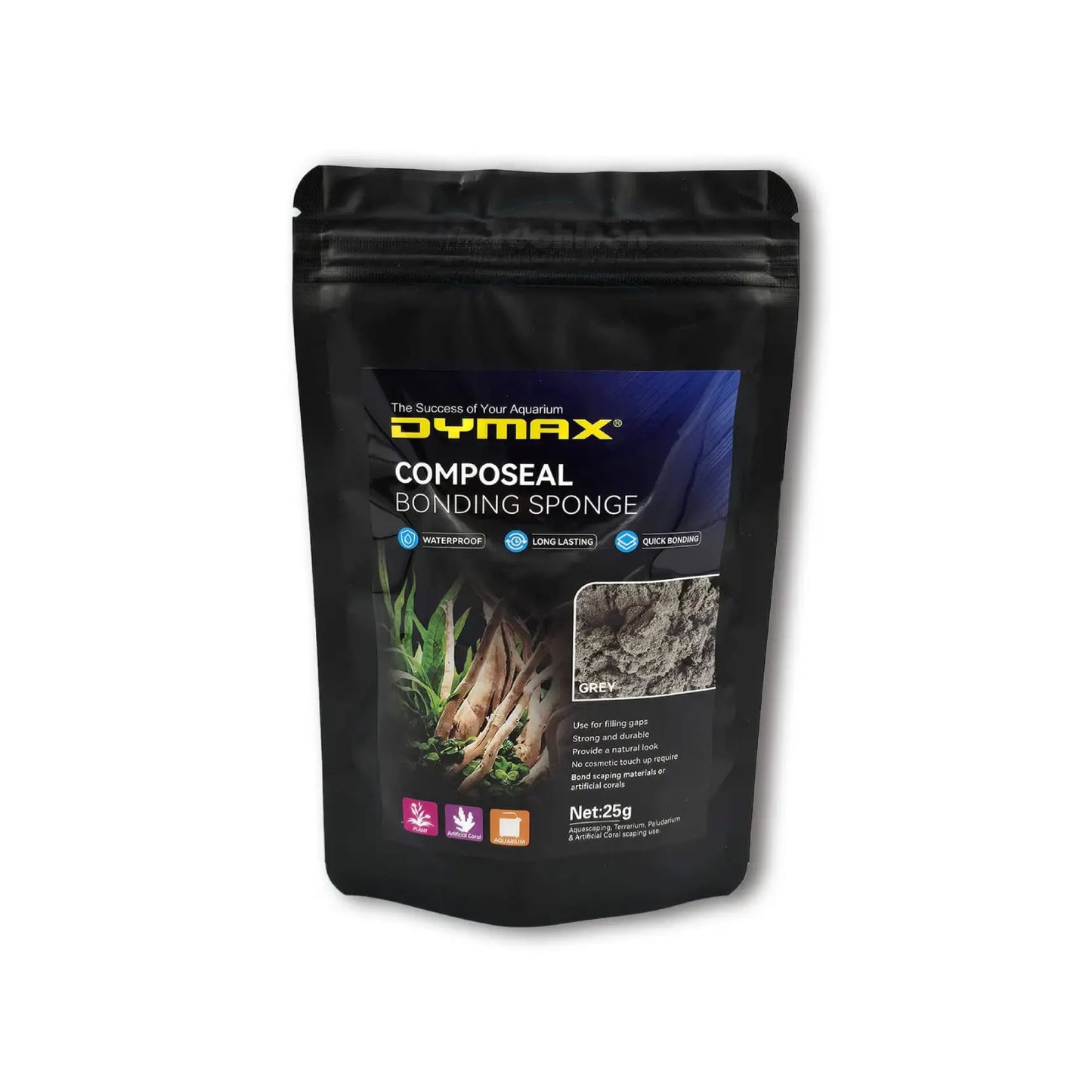 Dymax Composeal Dark Grey 25g