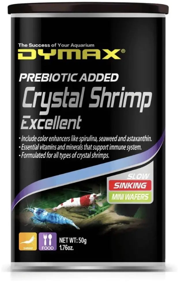 Dymax Crystal Shrimp Food Slow Sinking Mini Wafer 50g